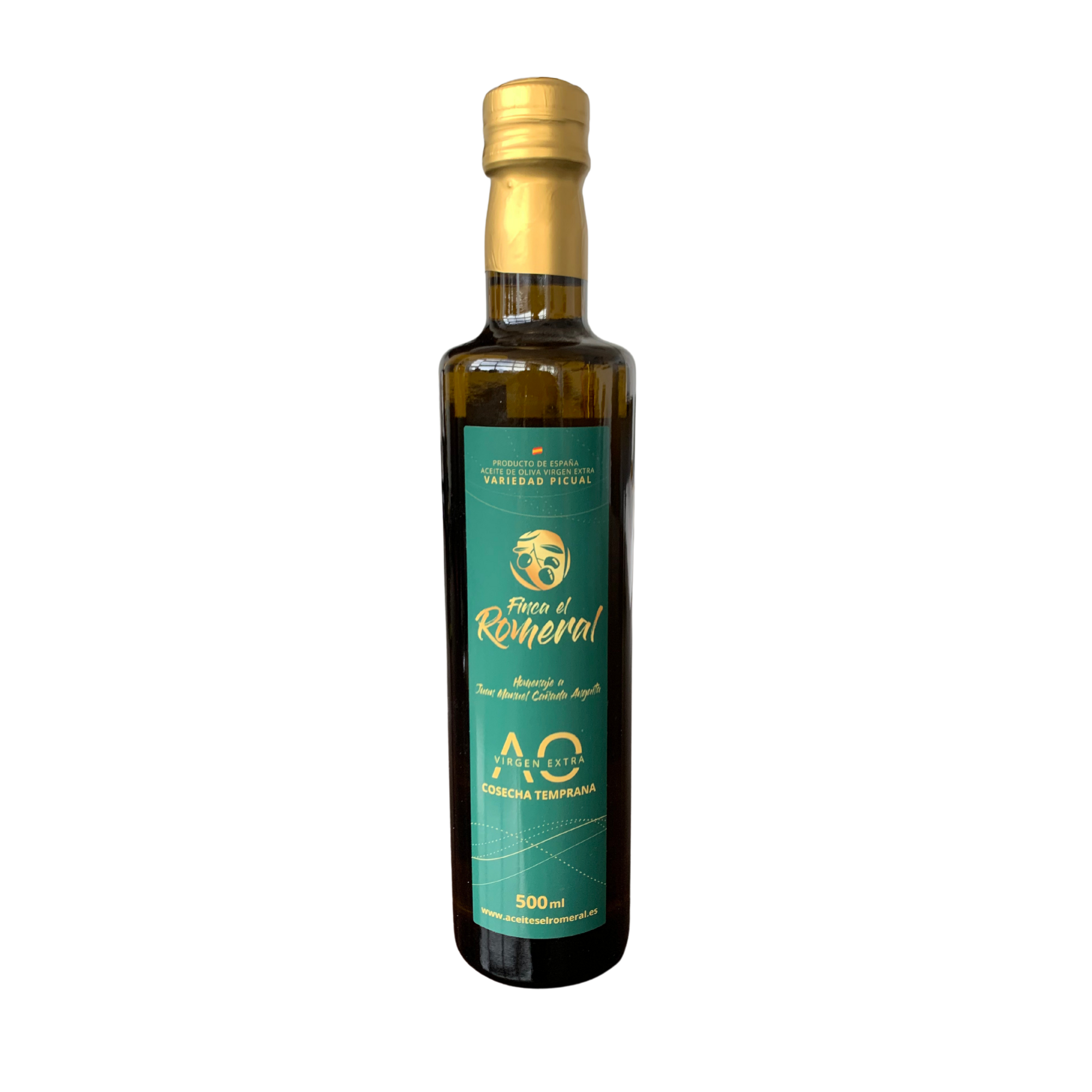 Botella de Aceite de Oliva Virgen Extra cosecha temprana 2024